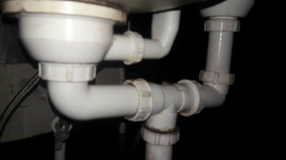 Lavabo altı gider açma siyah