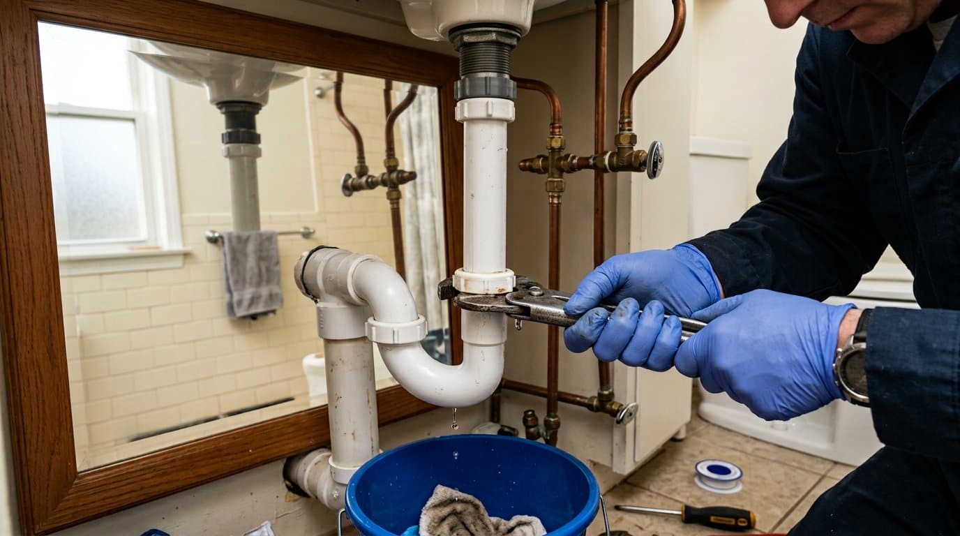 NİLÜFER TESİSAT USTA - lavabo alti sifon tamiri