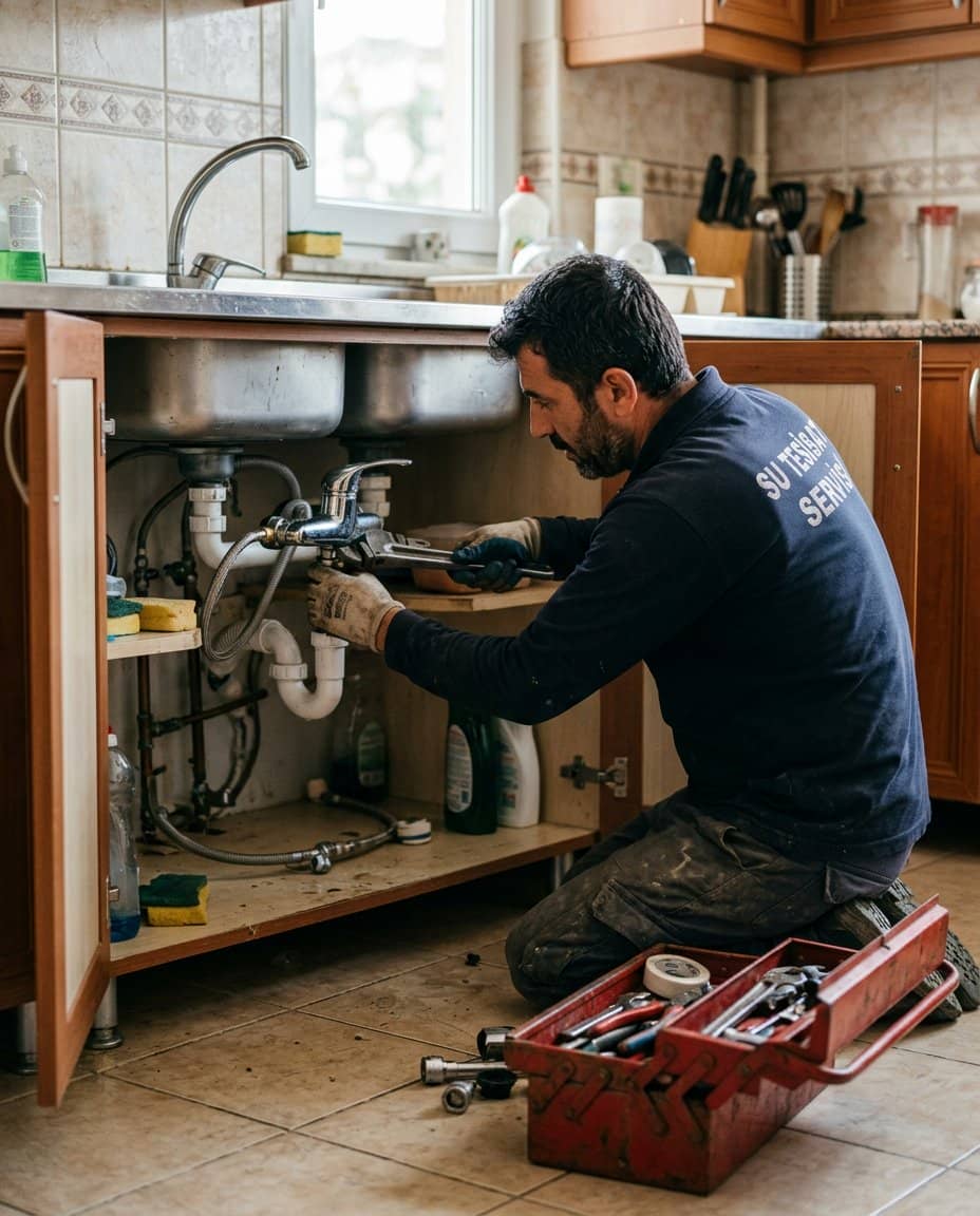 Lavabo altı tamiri