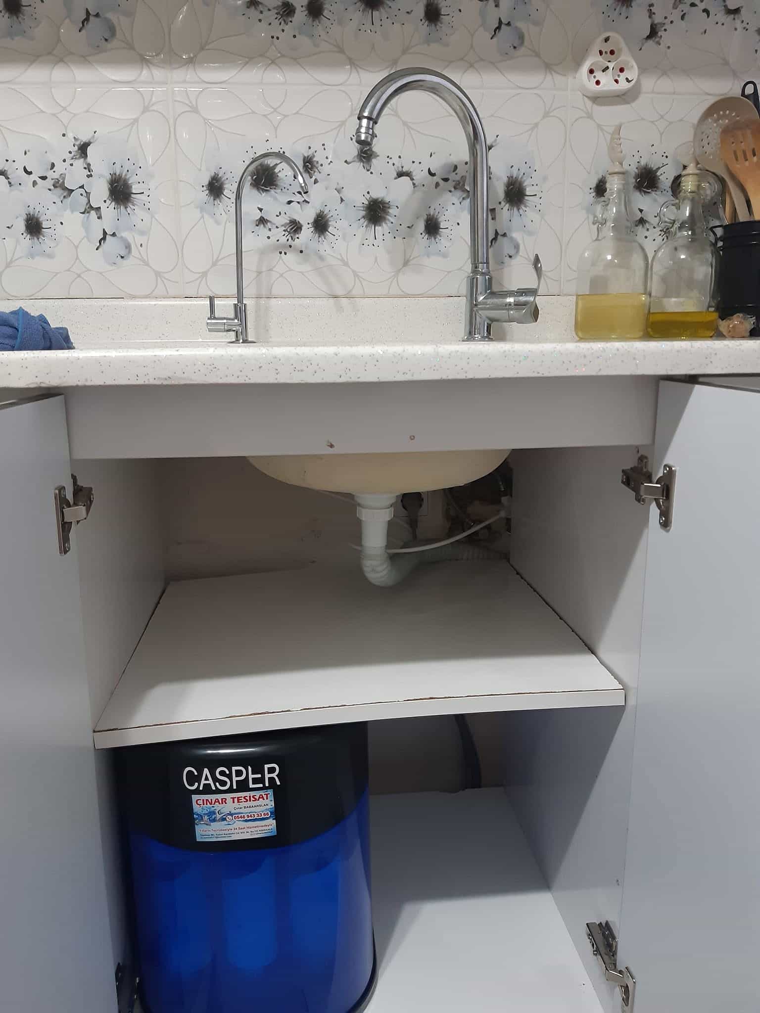 NİLÜFER TESİSAT USTA - lavabo altinda gider borusu kontrolu