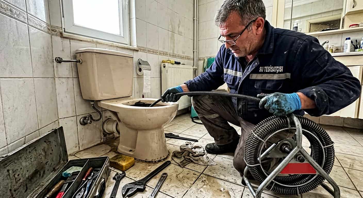 Tuvalet gideri tıkanıklık açma