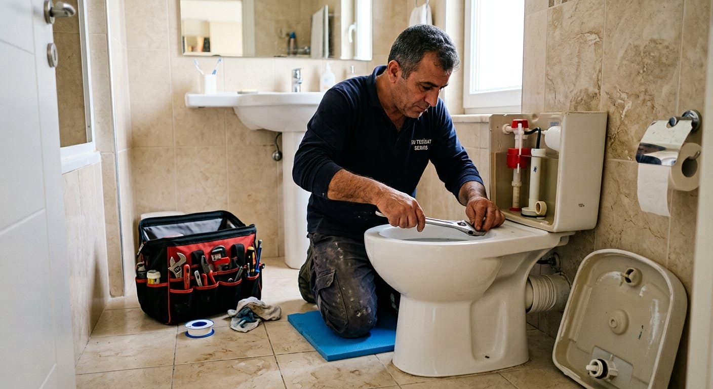 Tuvalet rezervuar ic takım tamiri