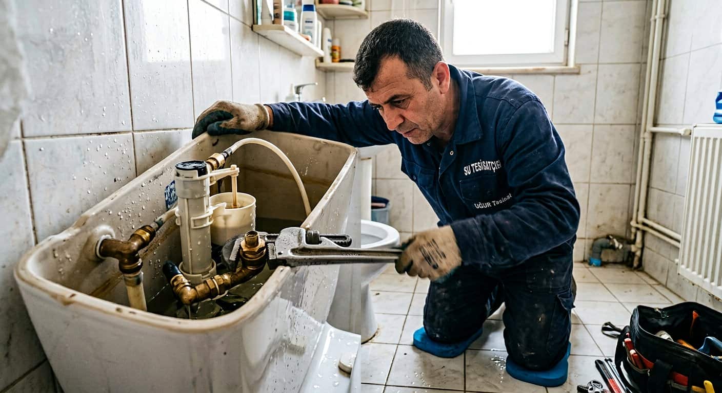 Tuvalet rezervuar tamiri tesisat